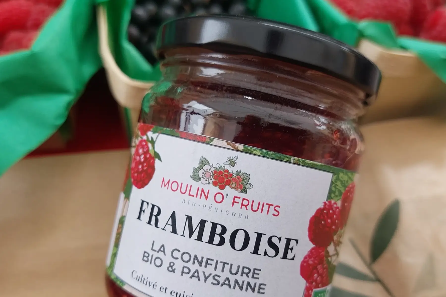 Confiture Framboise Bio