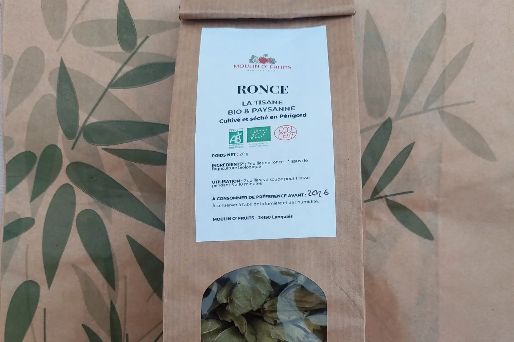 Tisane Ronce Bio