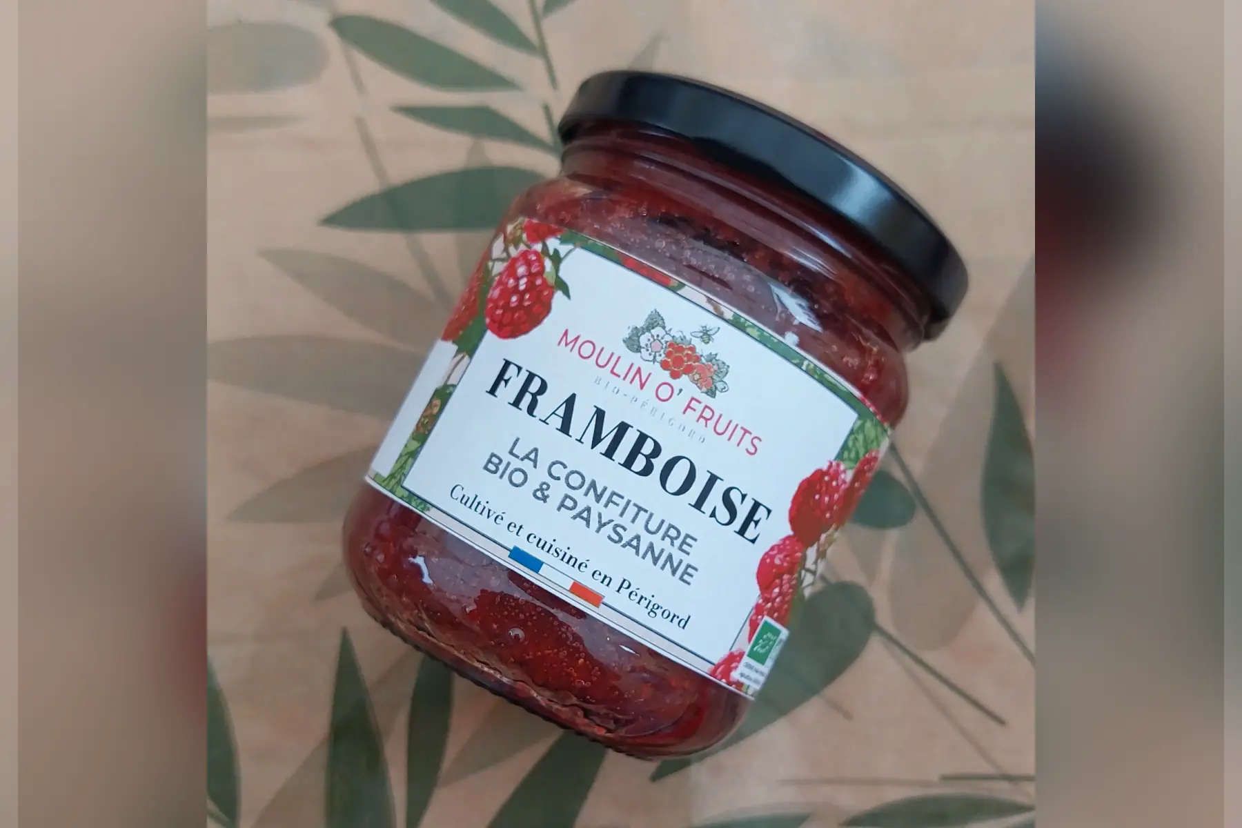 Confiture Framboise Sans Pepin Bio