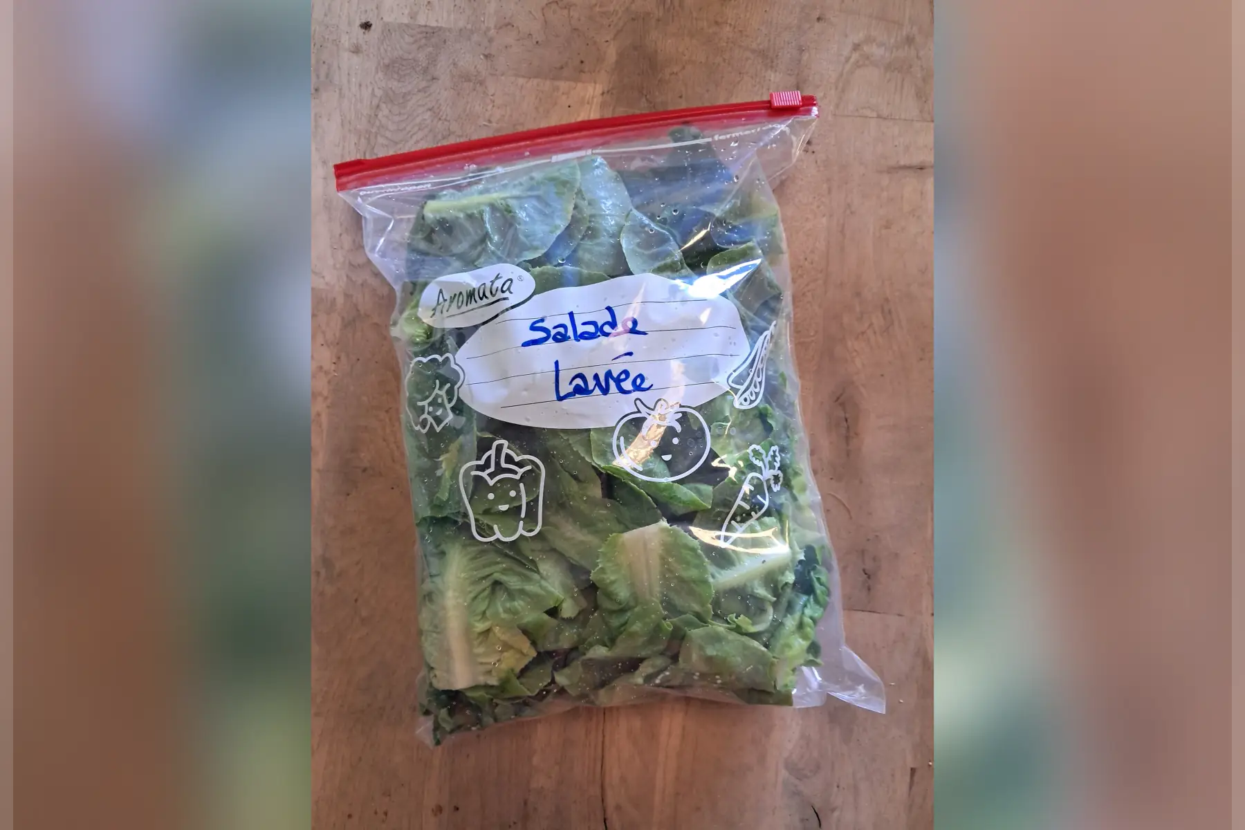 Salade sucrine ensachée