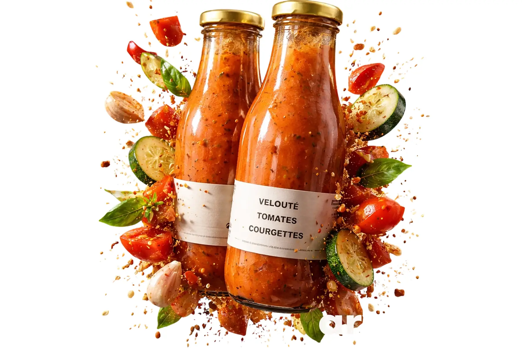 A- Promo 2 veloutés tomates courgettes