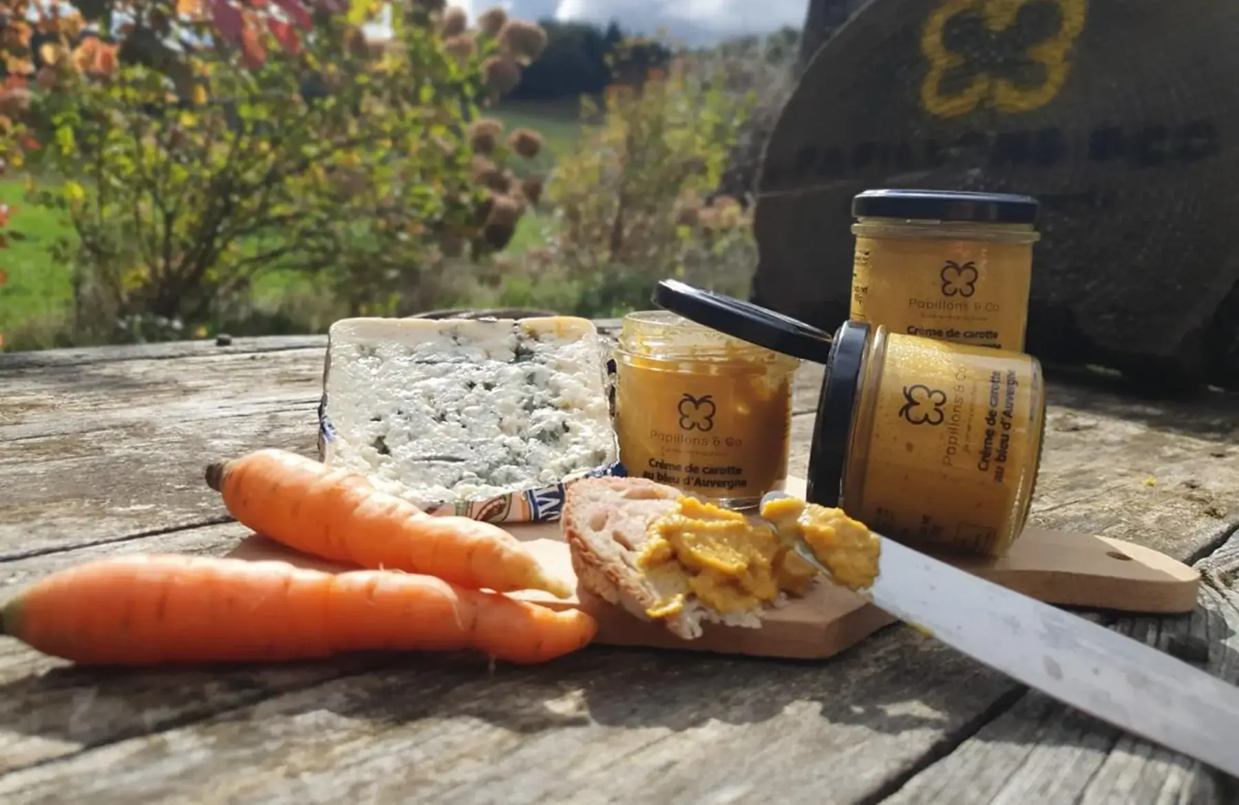 Pot carotte au bleu d'Auvergne