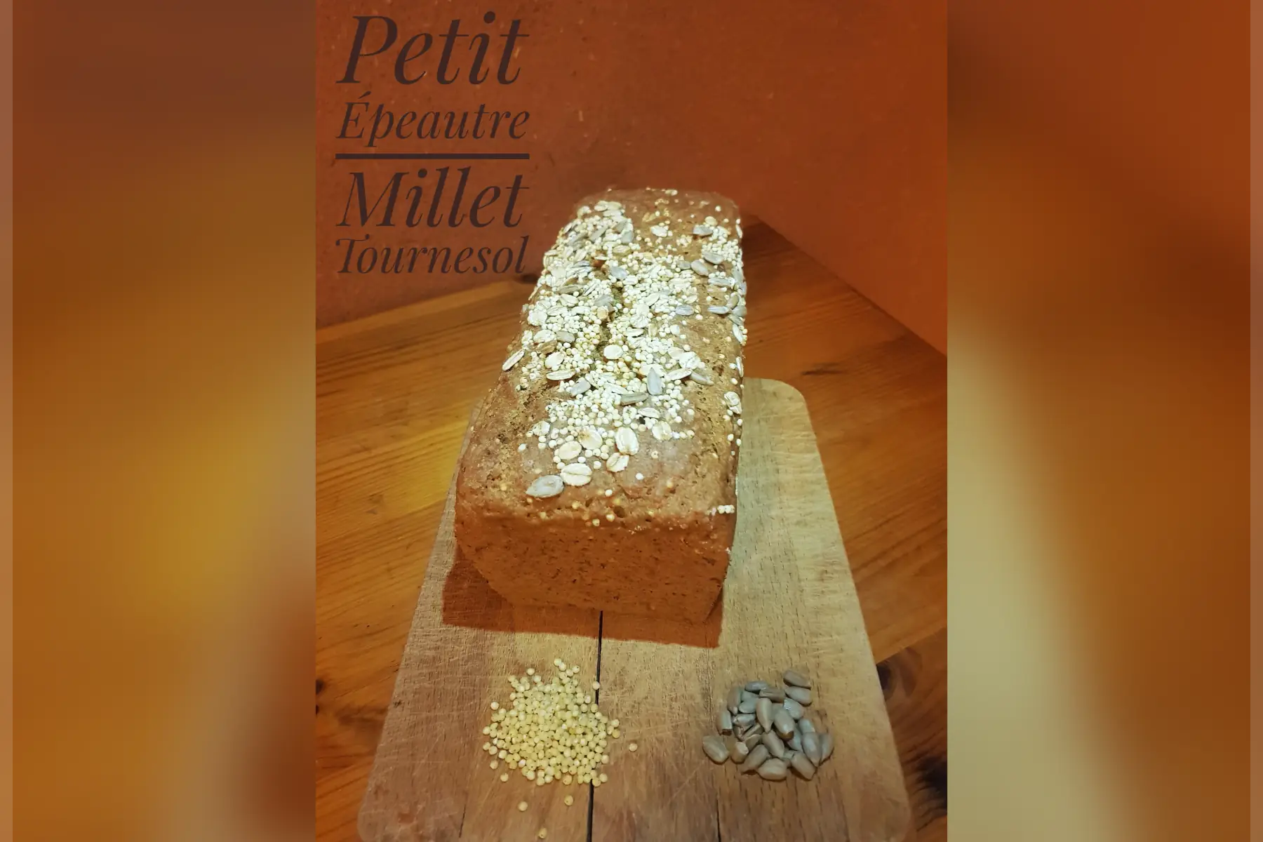 Petit épeautre millet tournesol