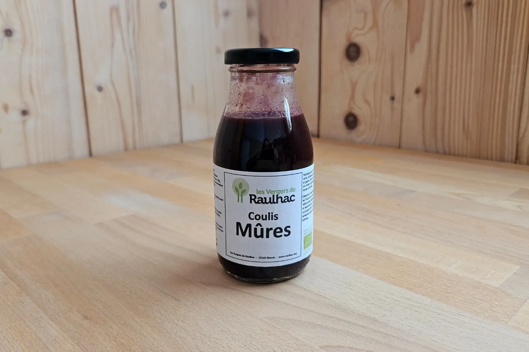 Coulis de mûre BIO