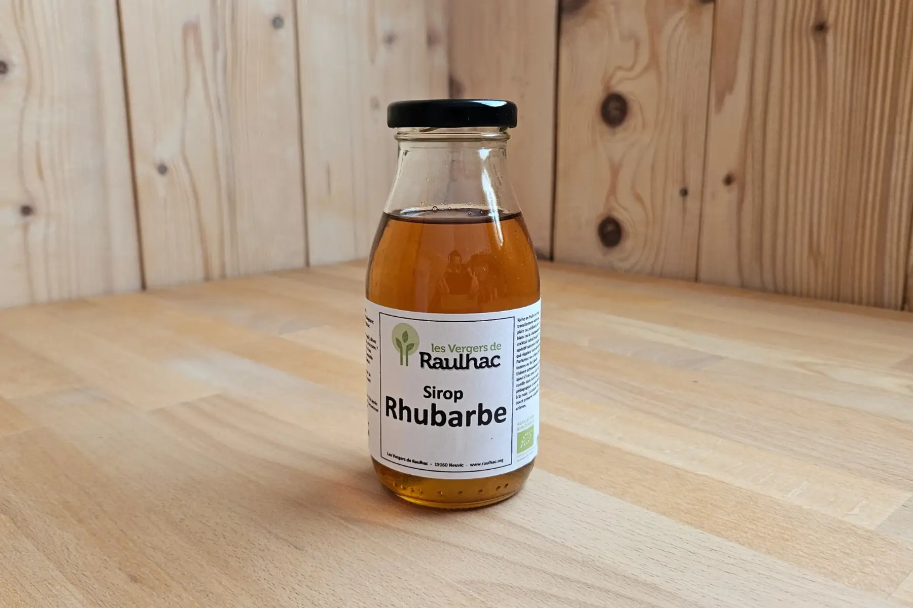 Sirop de Rhubarbe BIO