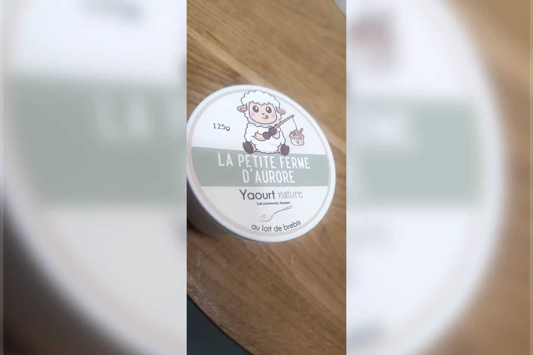 Yaourt nature au lait de brebis