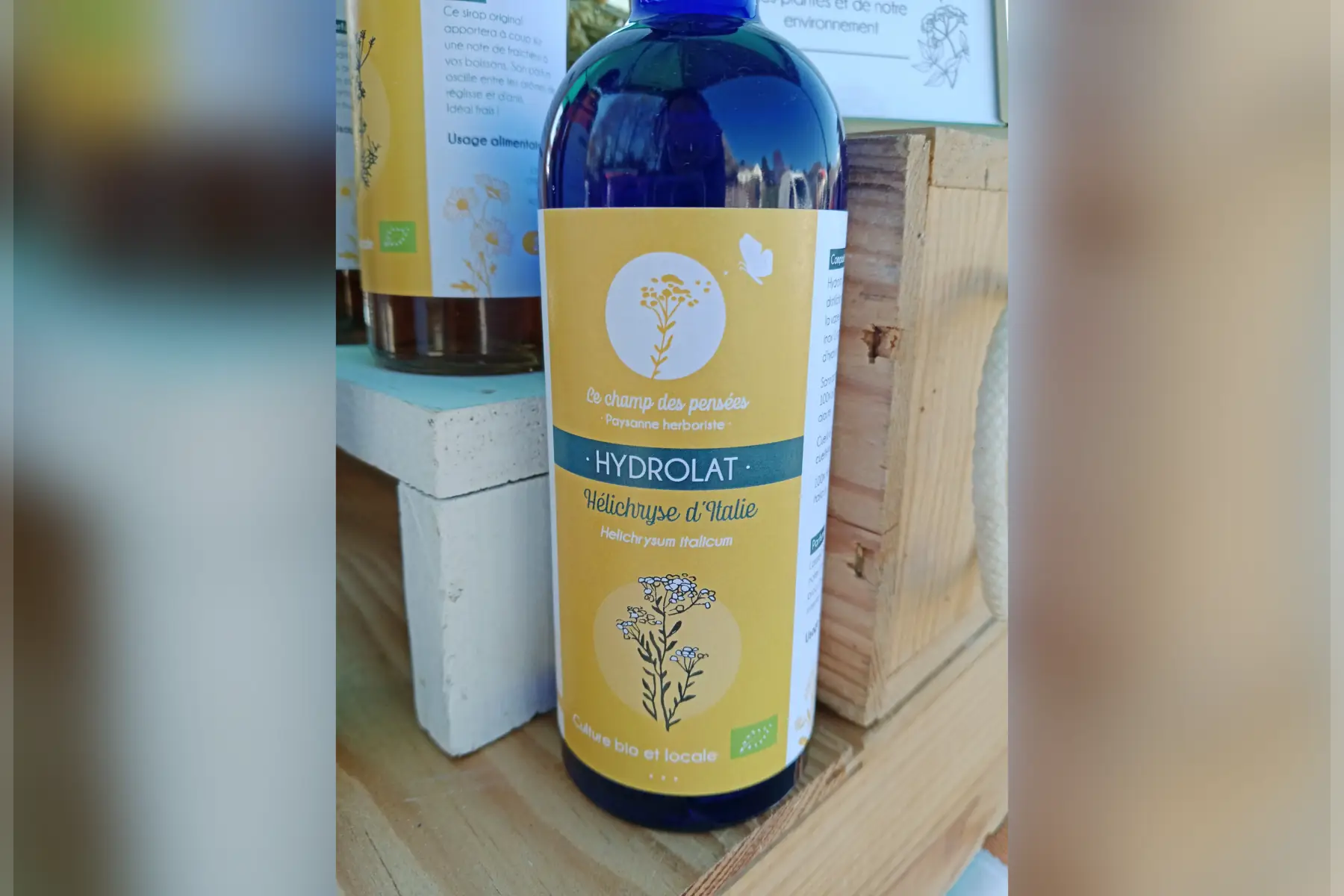 Hydrolat d'hélichryse d'Italie