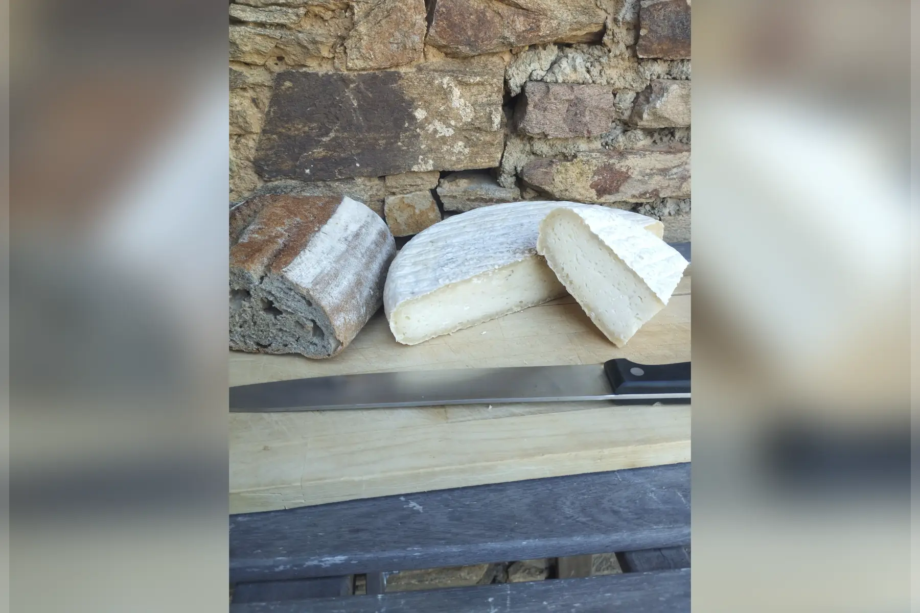 Tomme fermière de chèvre