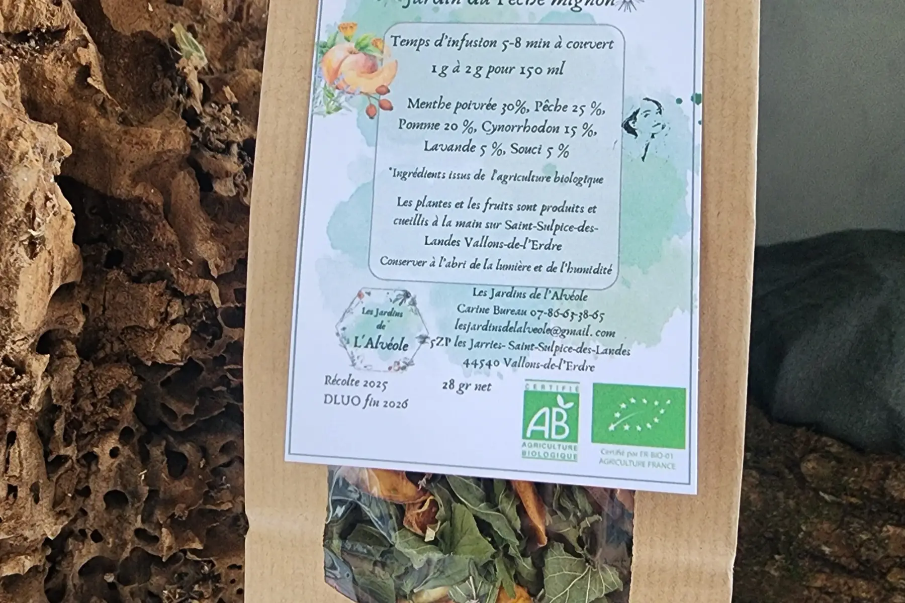 Tisane Jardin Péché mignon 30 gr