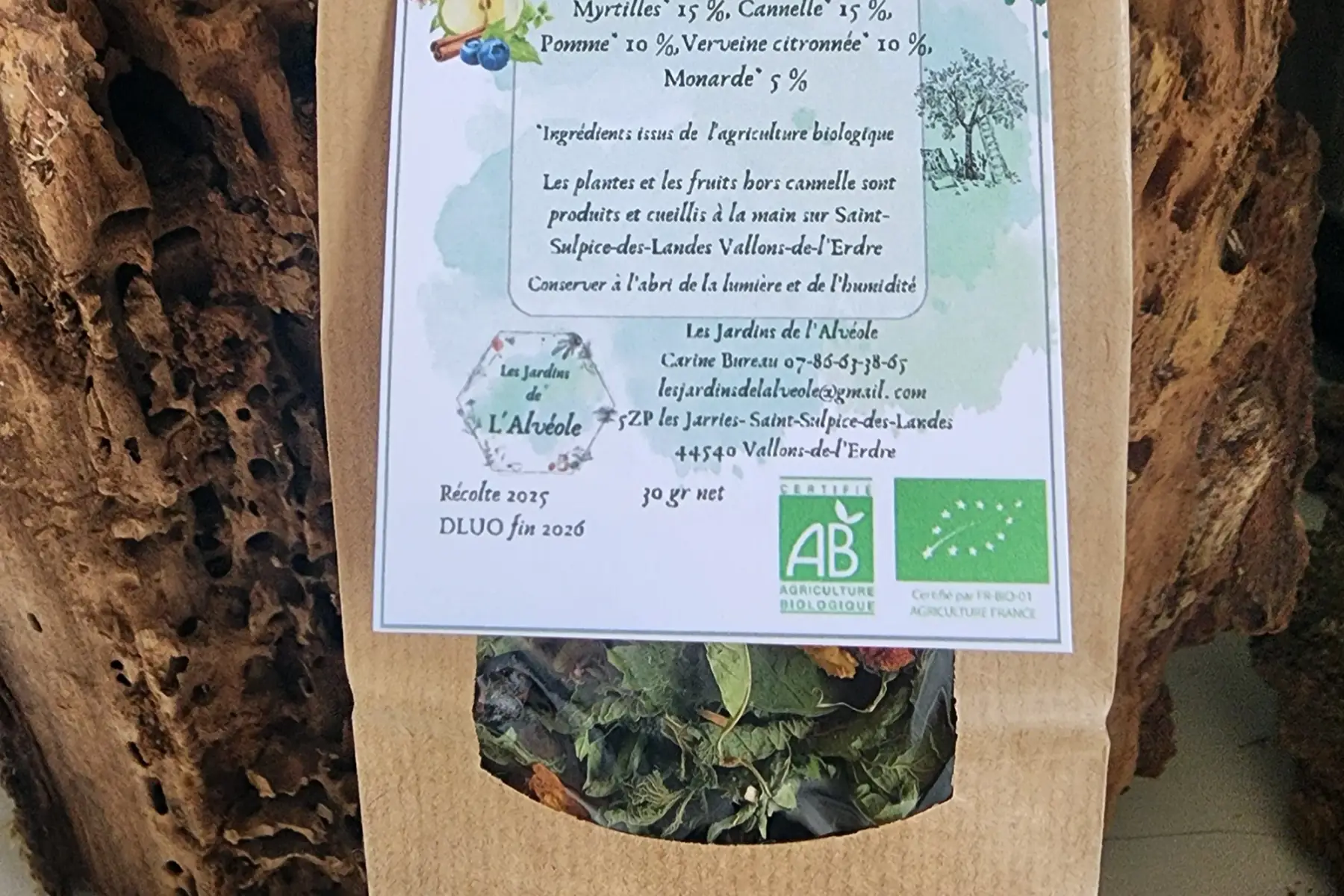 Tisane Jardin des Délices 30 gr