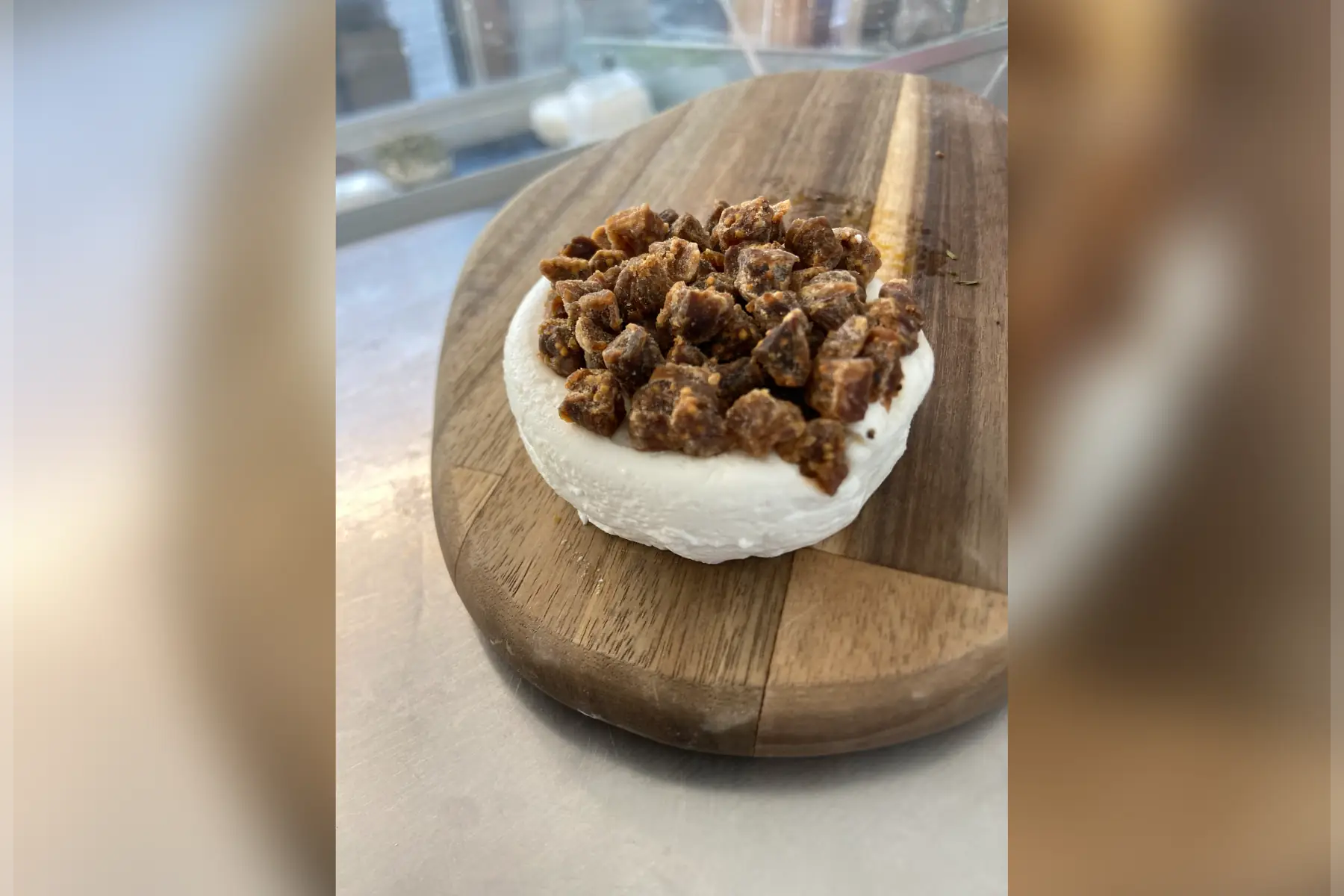 Crottin de chèvres aux figues