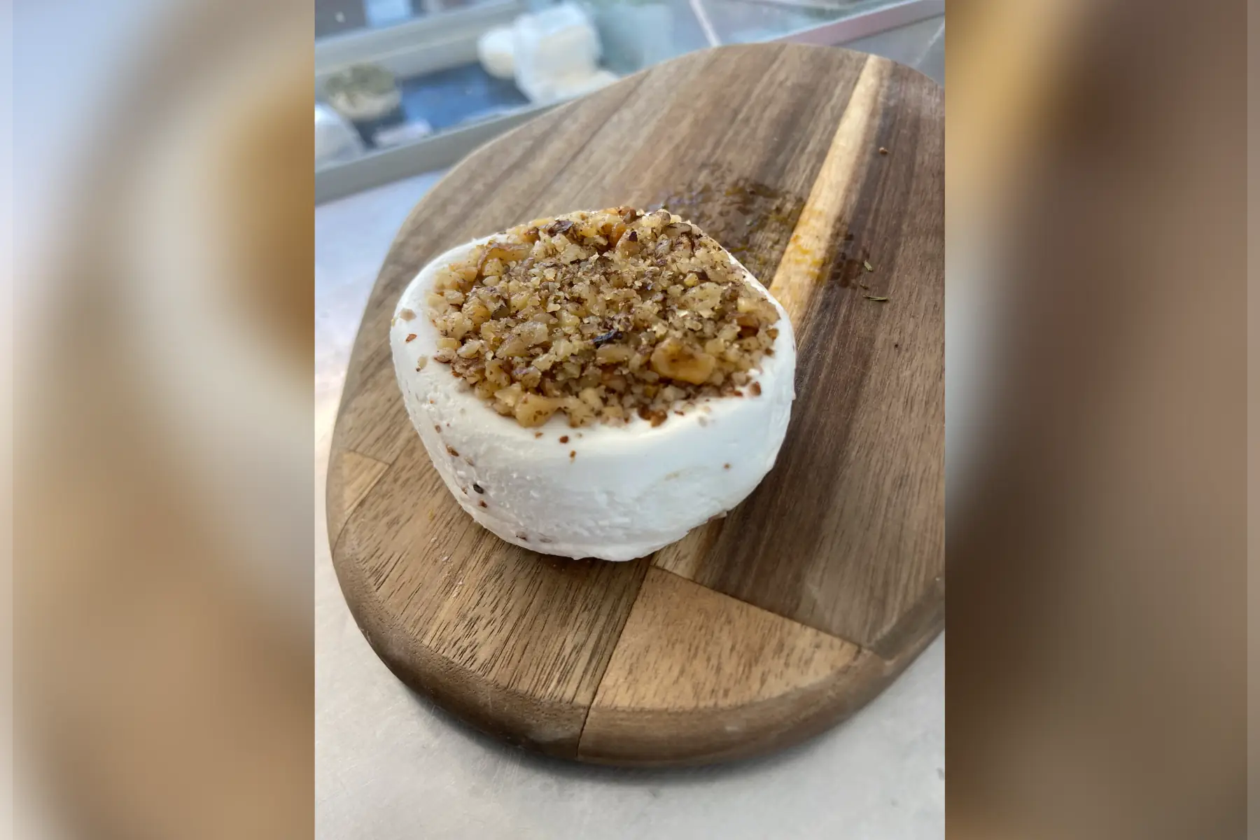 Crottin de chèvres aux noix