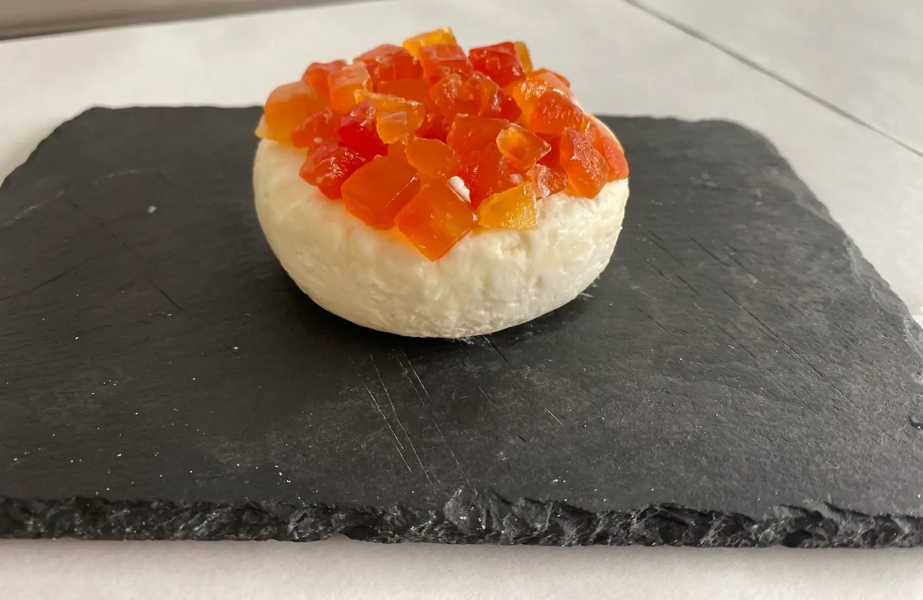 Fromage frais au lait de chèvre pasteurisé - Papaye