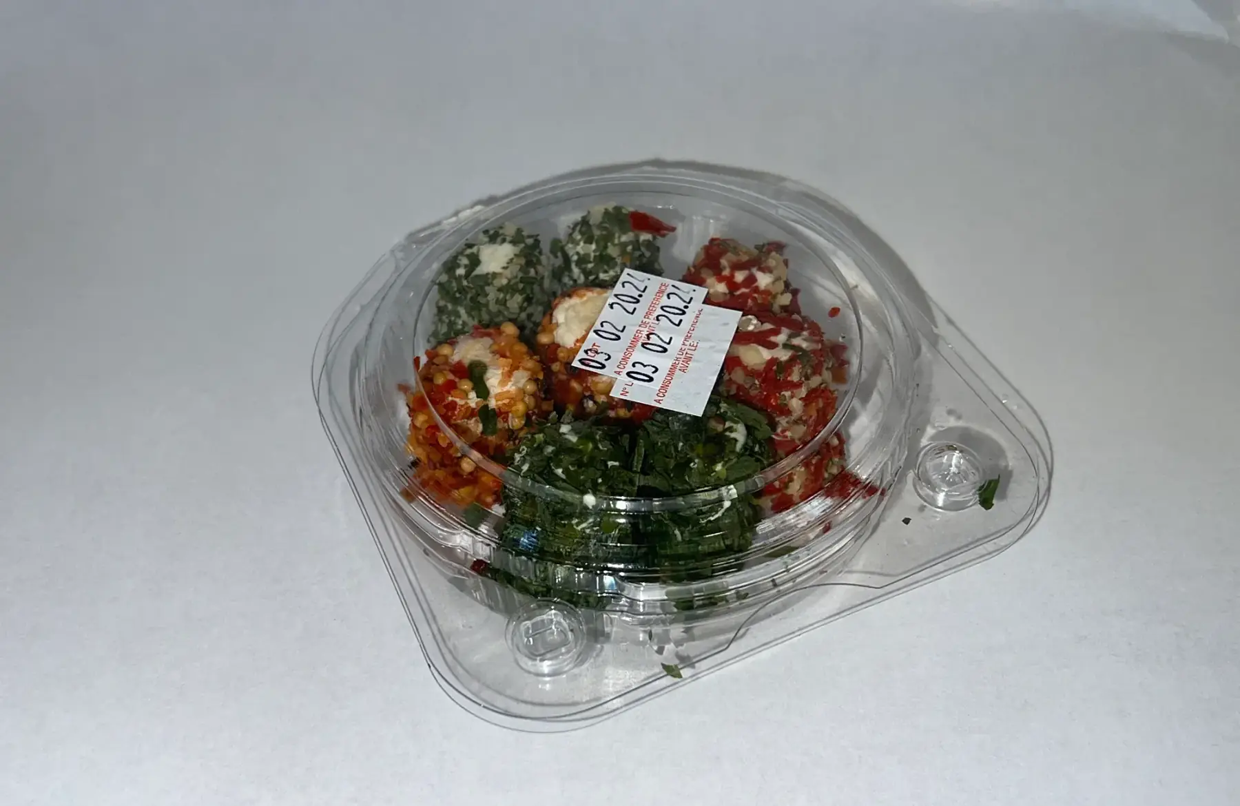 Bouchées apéro par 8 au lait de chèvre pasteruisé