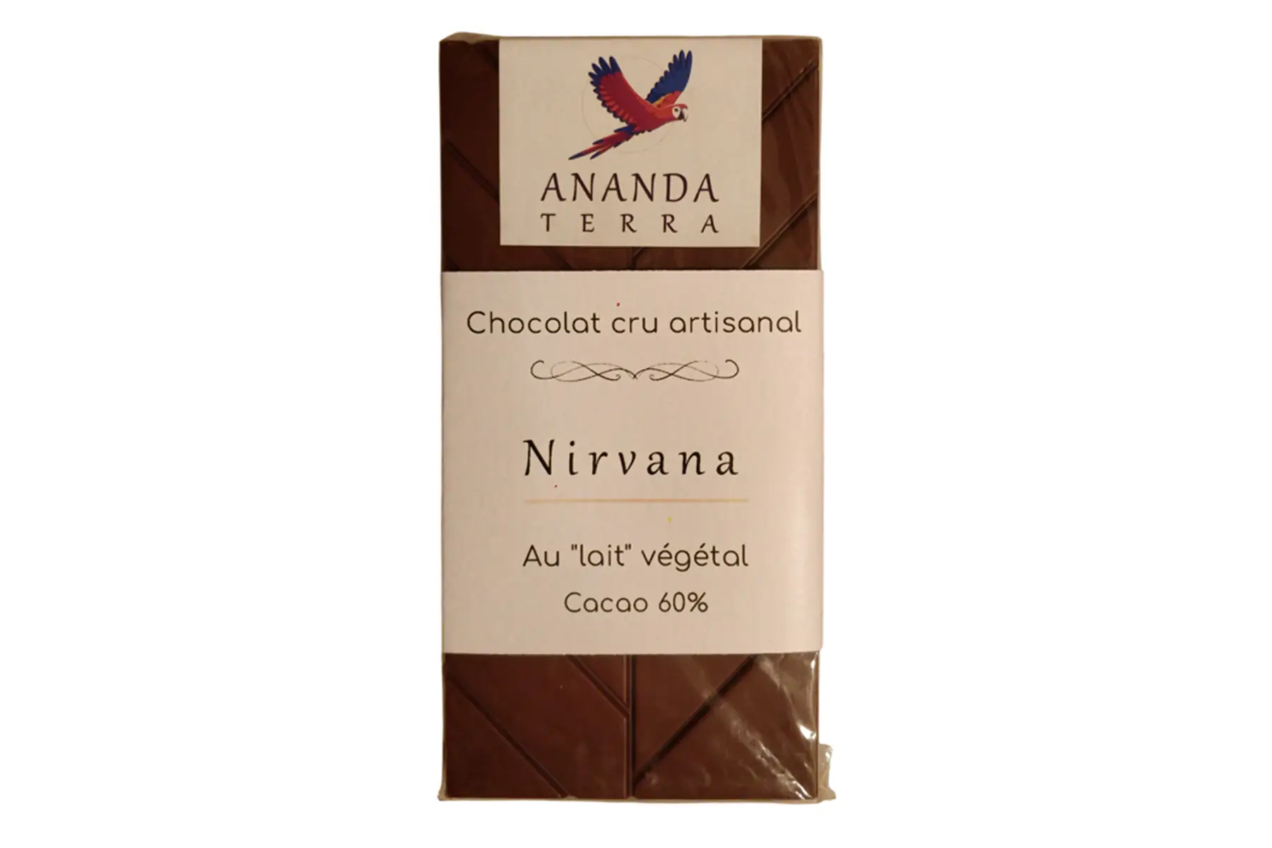 Nirvana (au "lait" végétal) 60% cacao