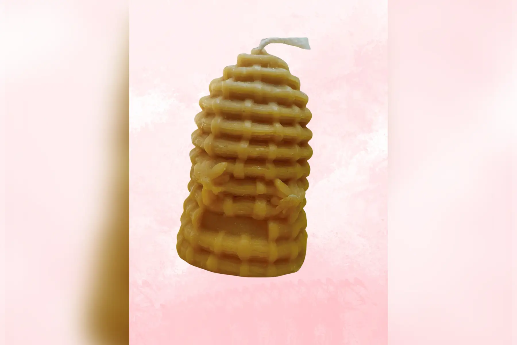 Ruche Paillon - Bougie en cire d'abeille