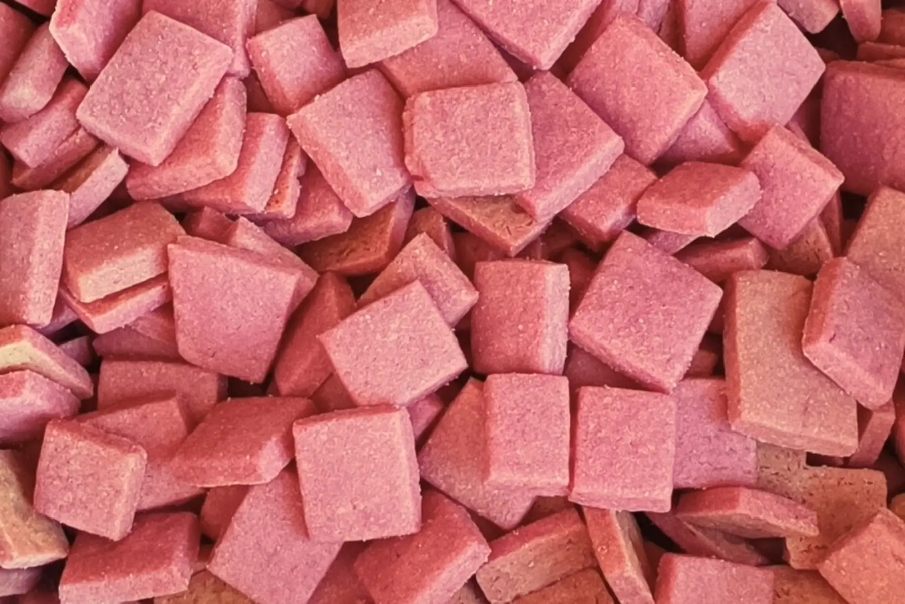 Carrés beurrés - FRAMBOISE