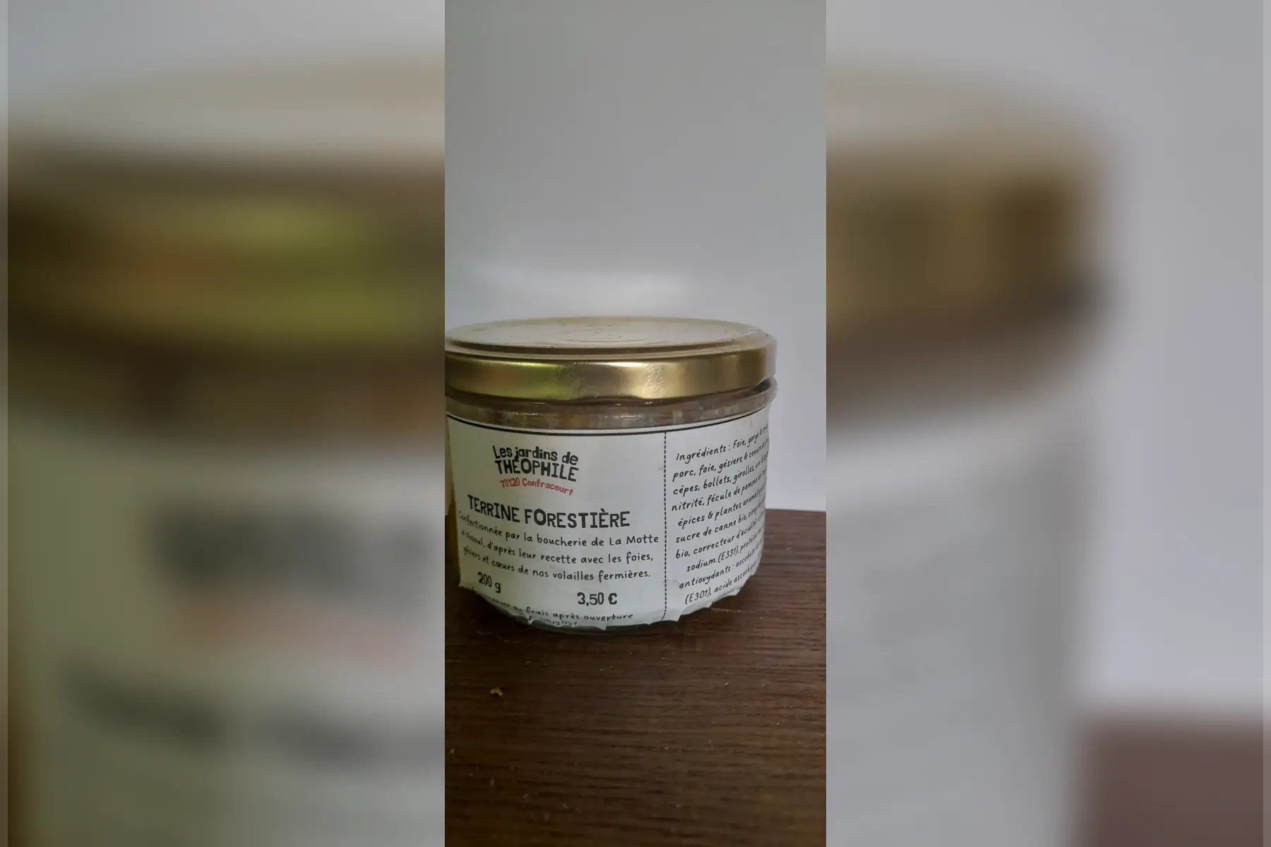 Terrine forestière