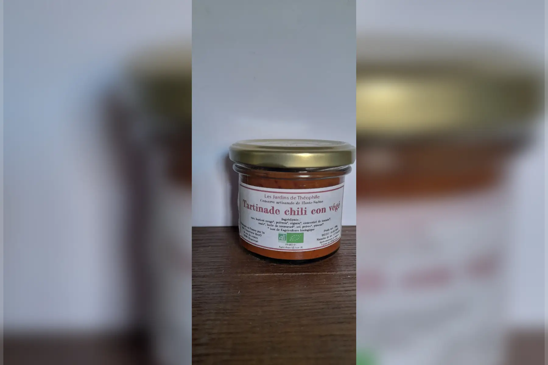 tartinade chili con végé