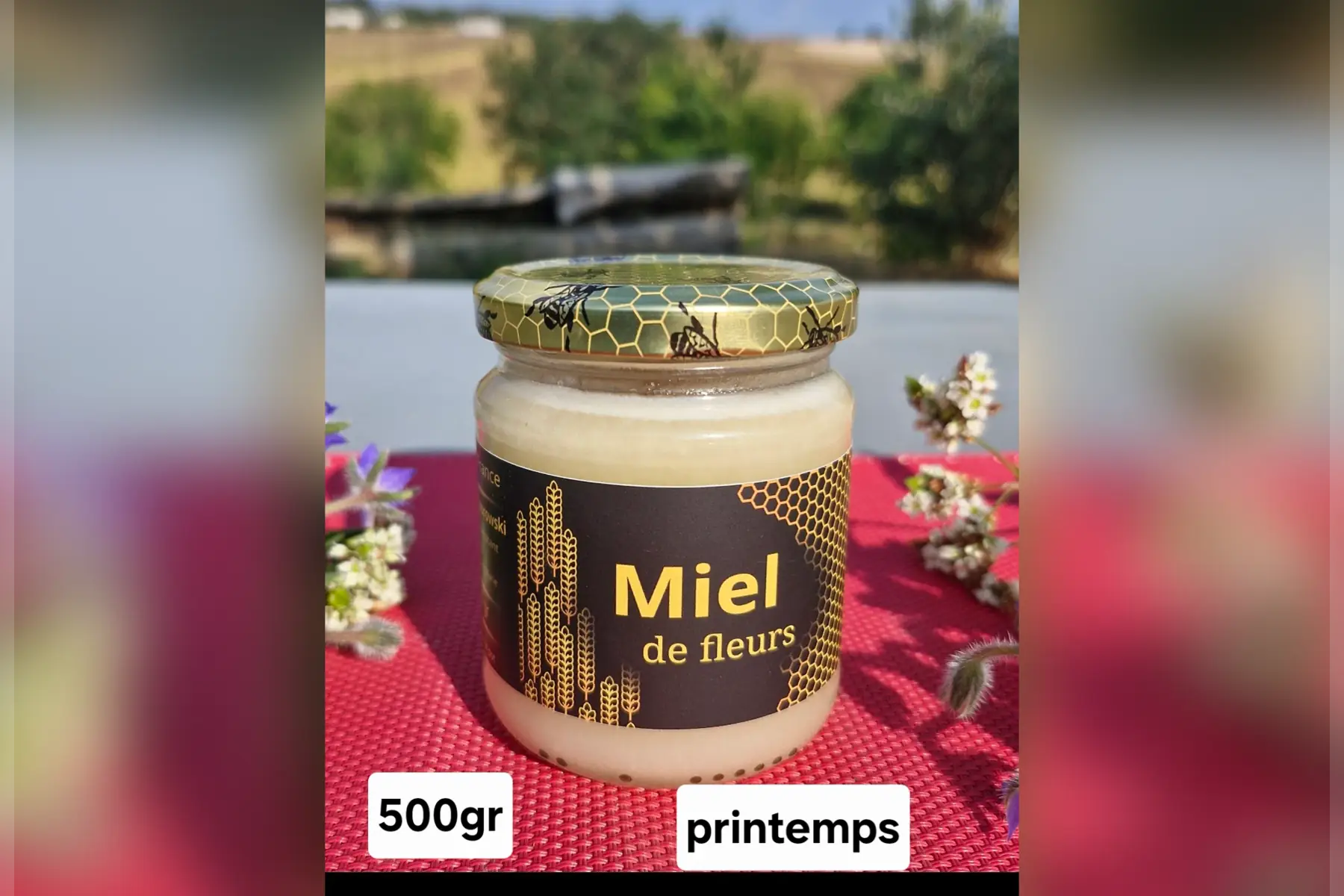 miel de printemps 500gr