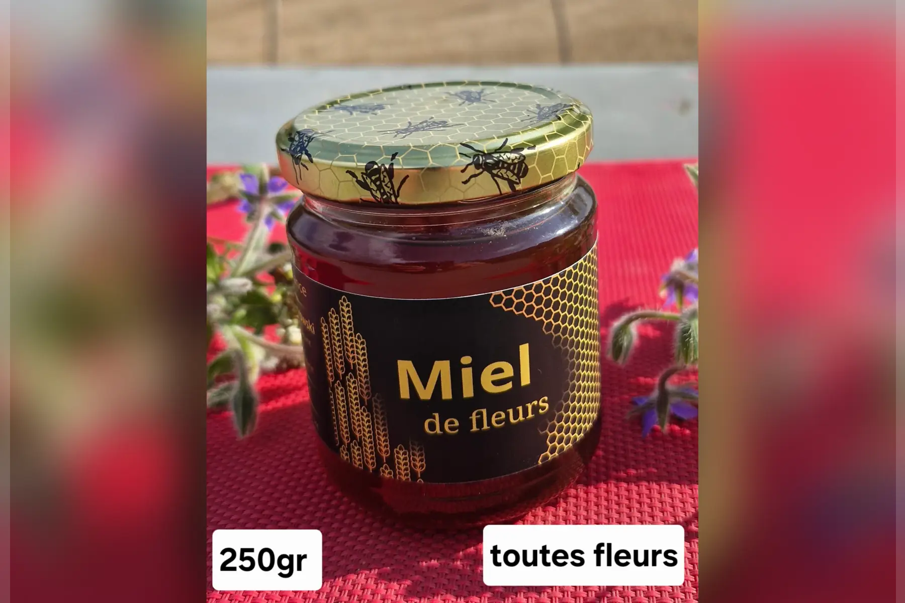 miel toutes fleurs 250 gr