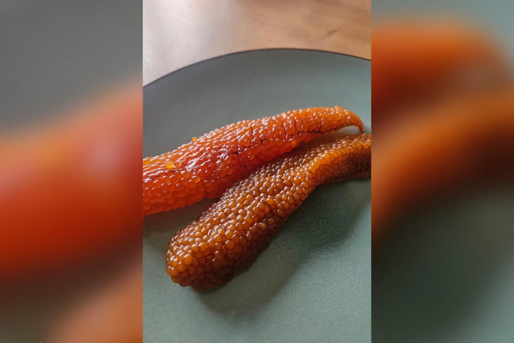 "Poutargue" Made in FAC - Poche d'œufs de truite fumée