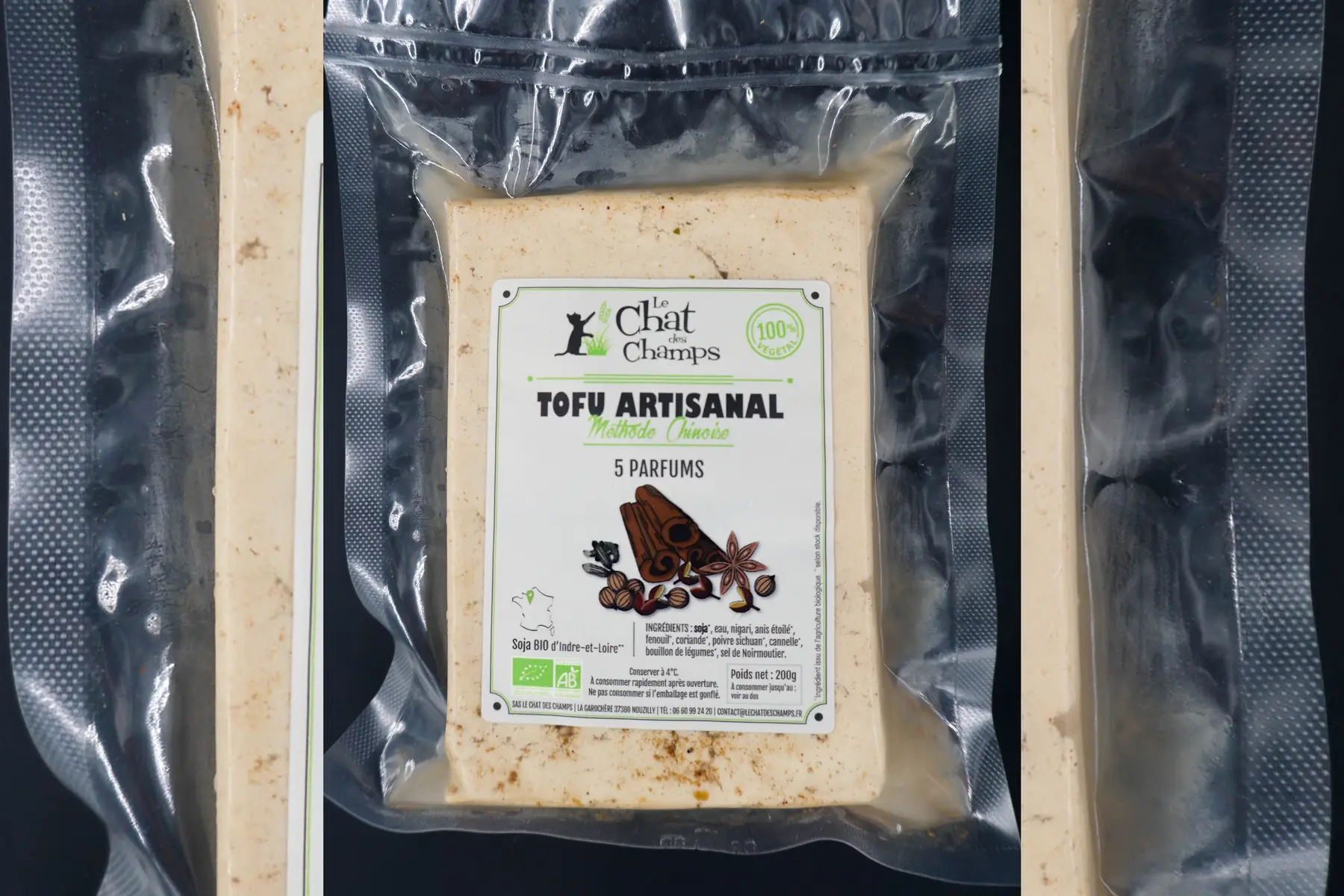 Tofu BIO 5 parfums 200g