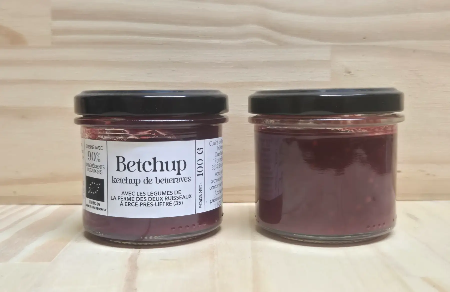 Bocal Ketchup de betteraves