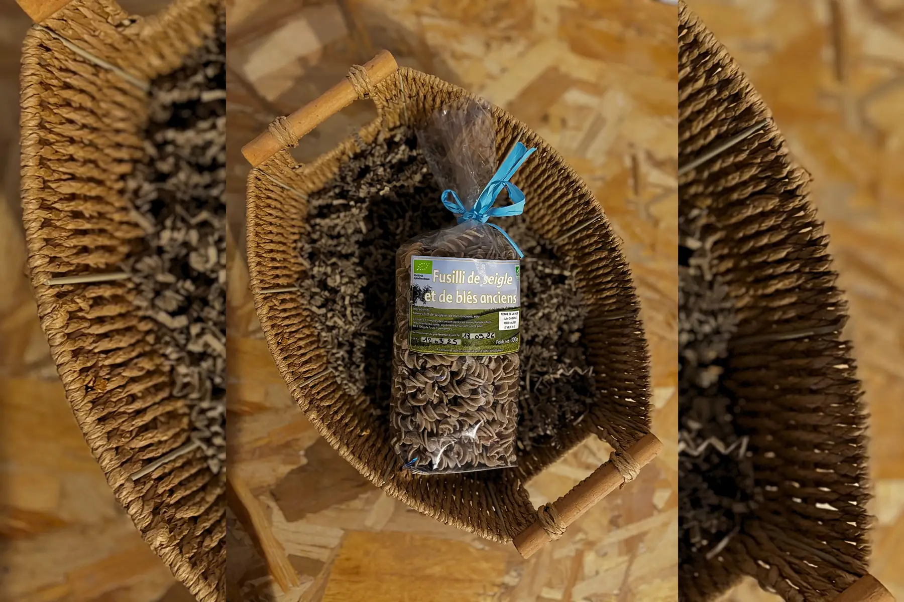 Fusilli de seigle et de blés anciens