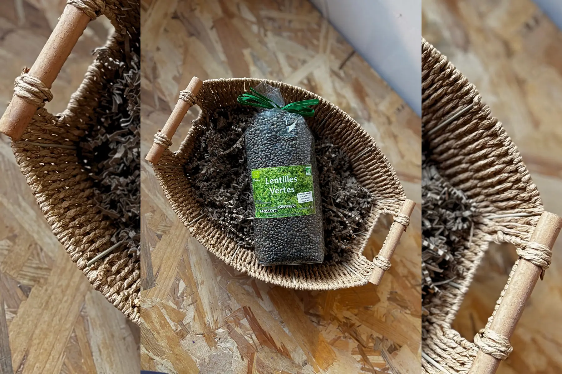 lentilles vertes 1Kg