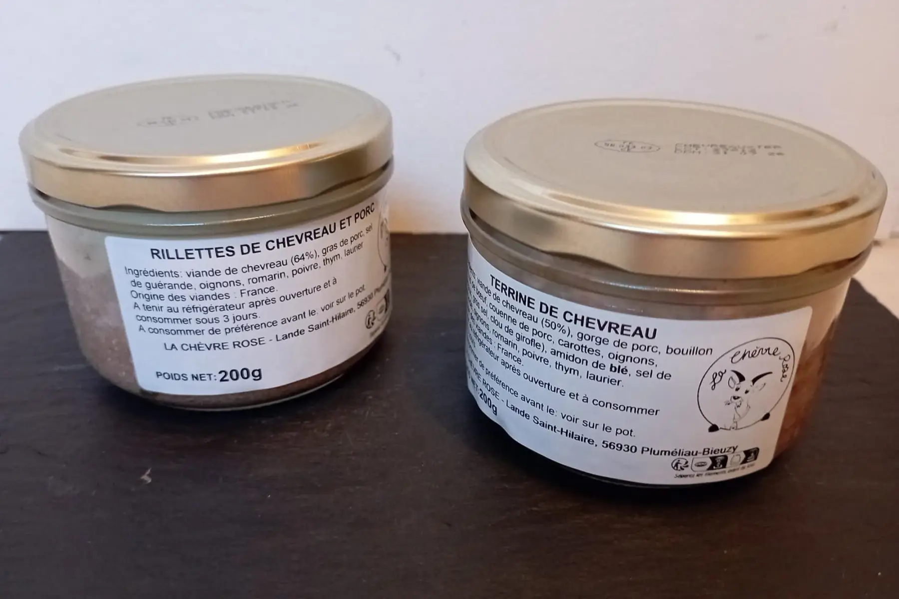 Rillettes de chevreau