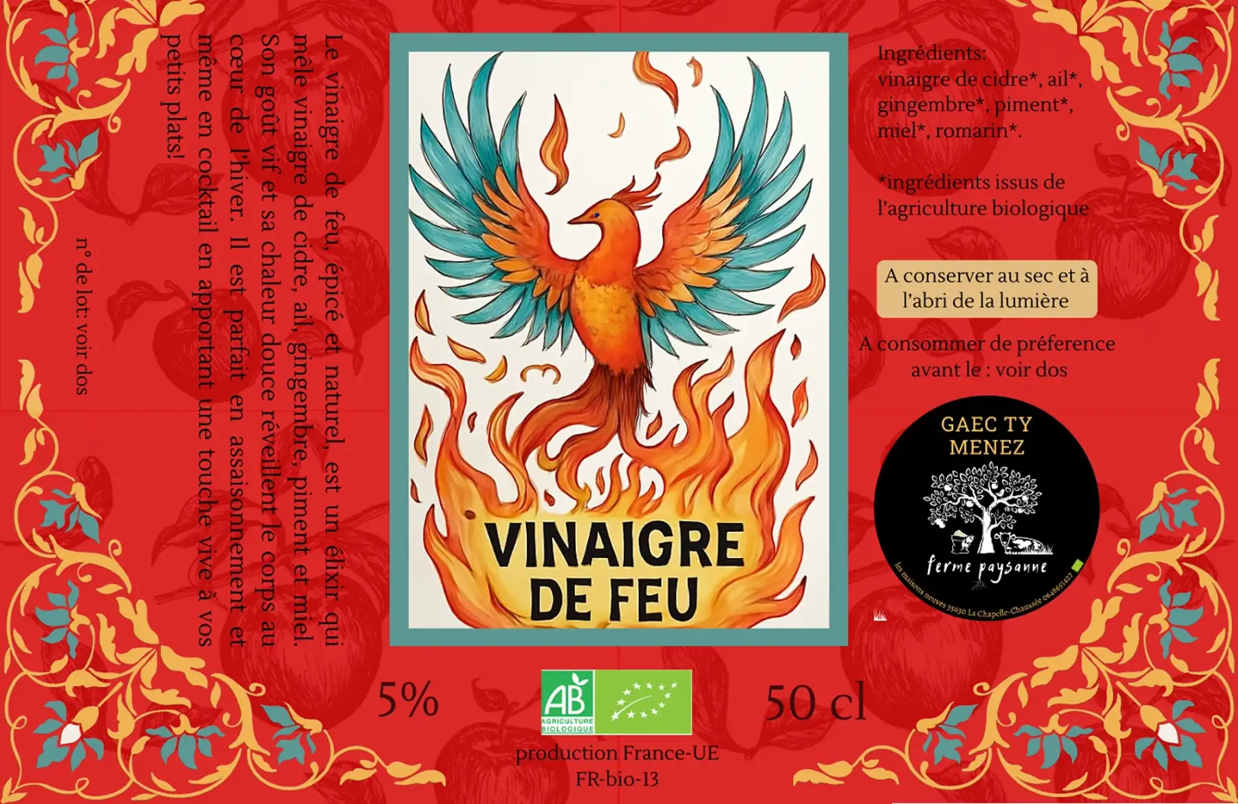 vinaigre de feu