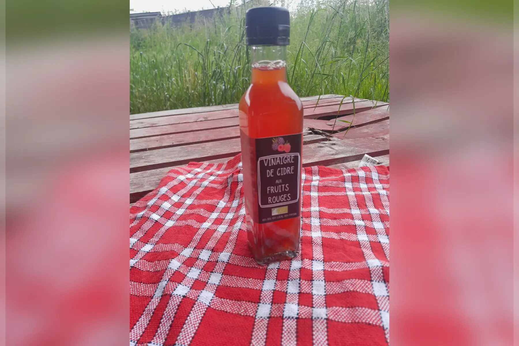vinaigre aux fruits rouges