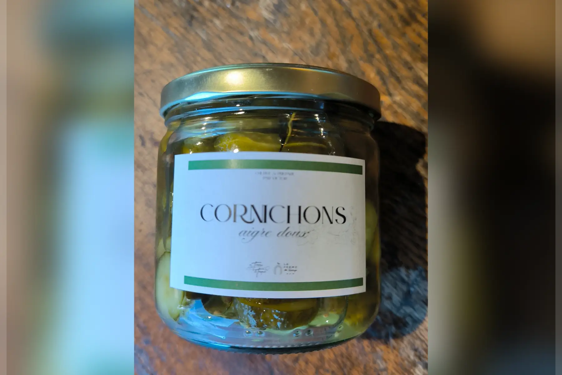 Cornichons Aigre doux - gros pot