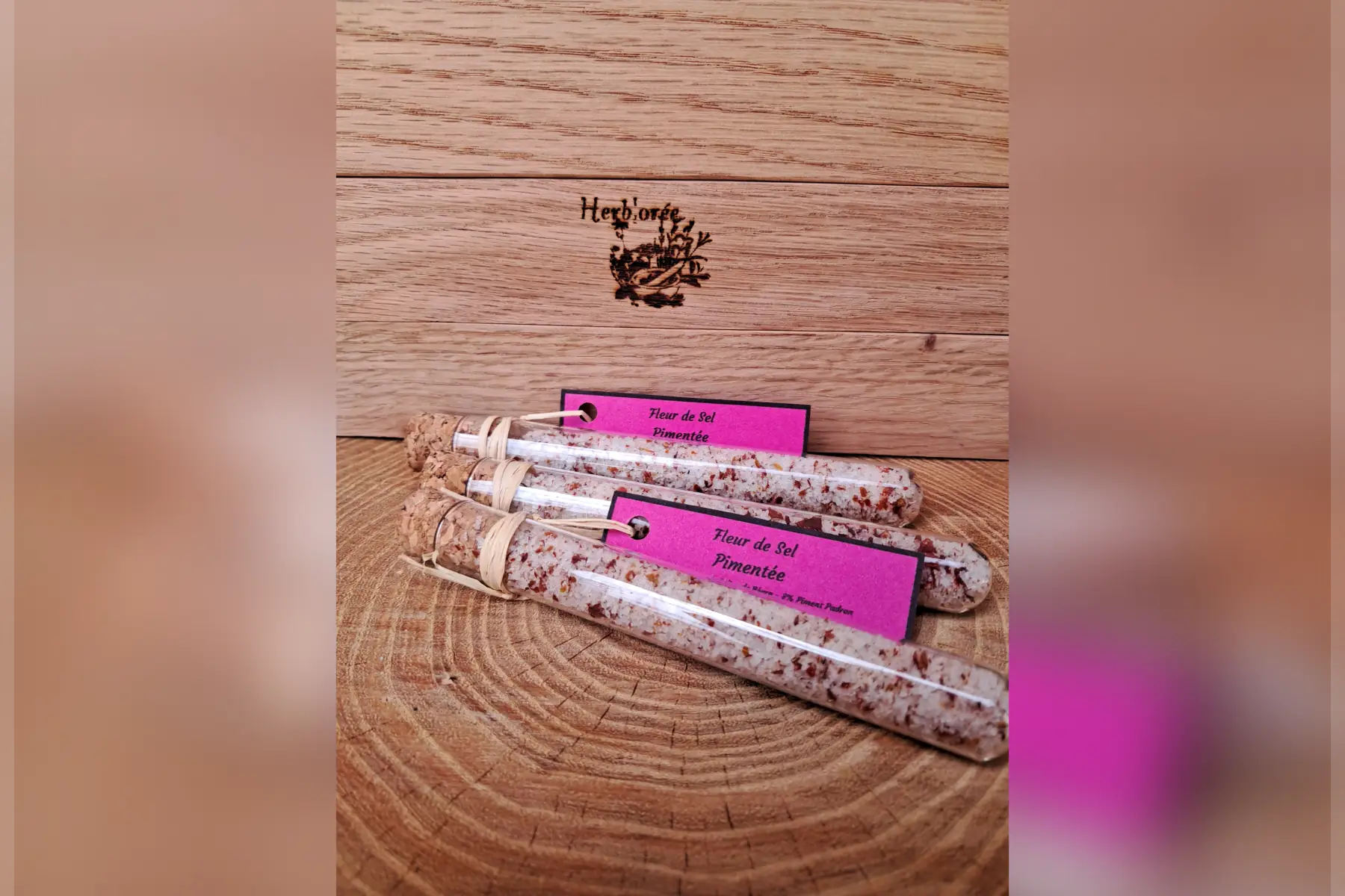 Fleur de sel pimentée