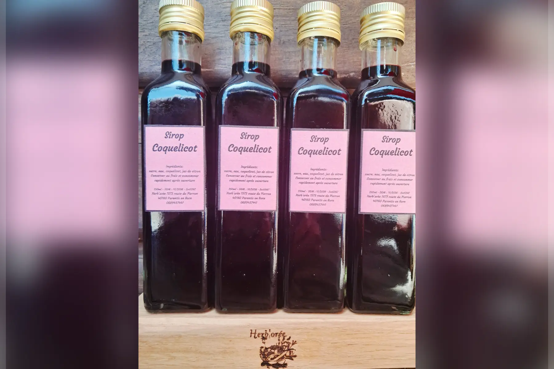 Sirop Coquelicot