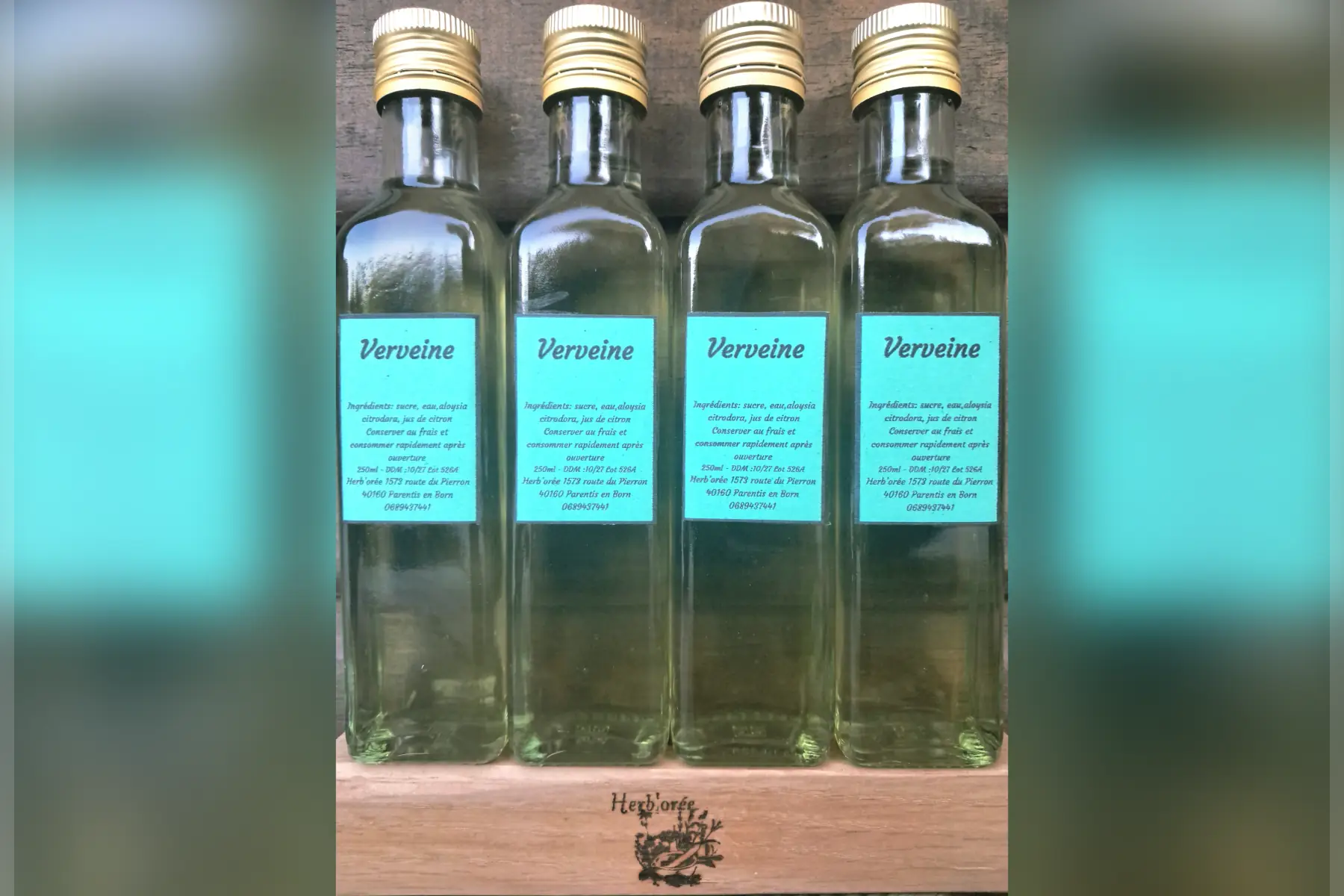 Sirop Verveine citronnée