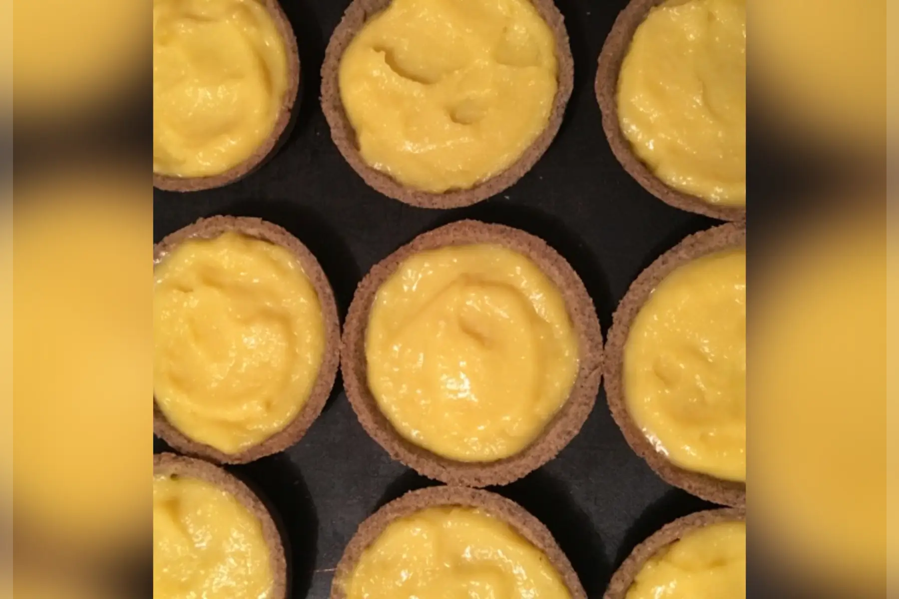 tartelette bio blé noir au citron
