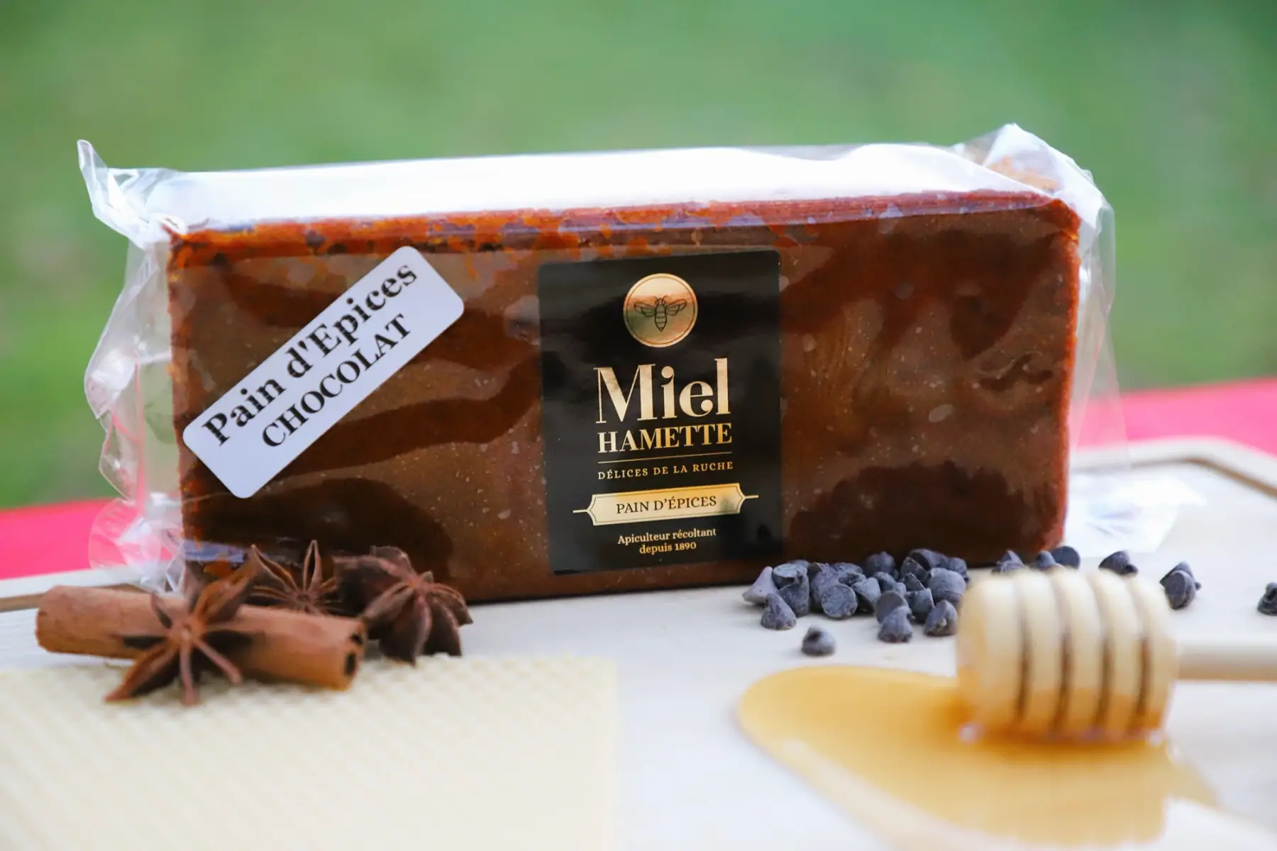 Pain d'épices chocolat