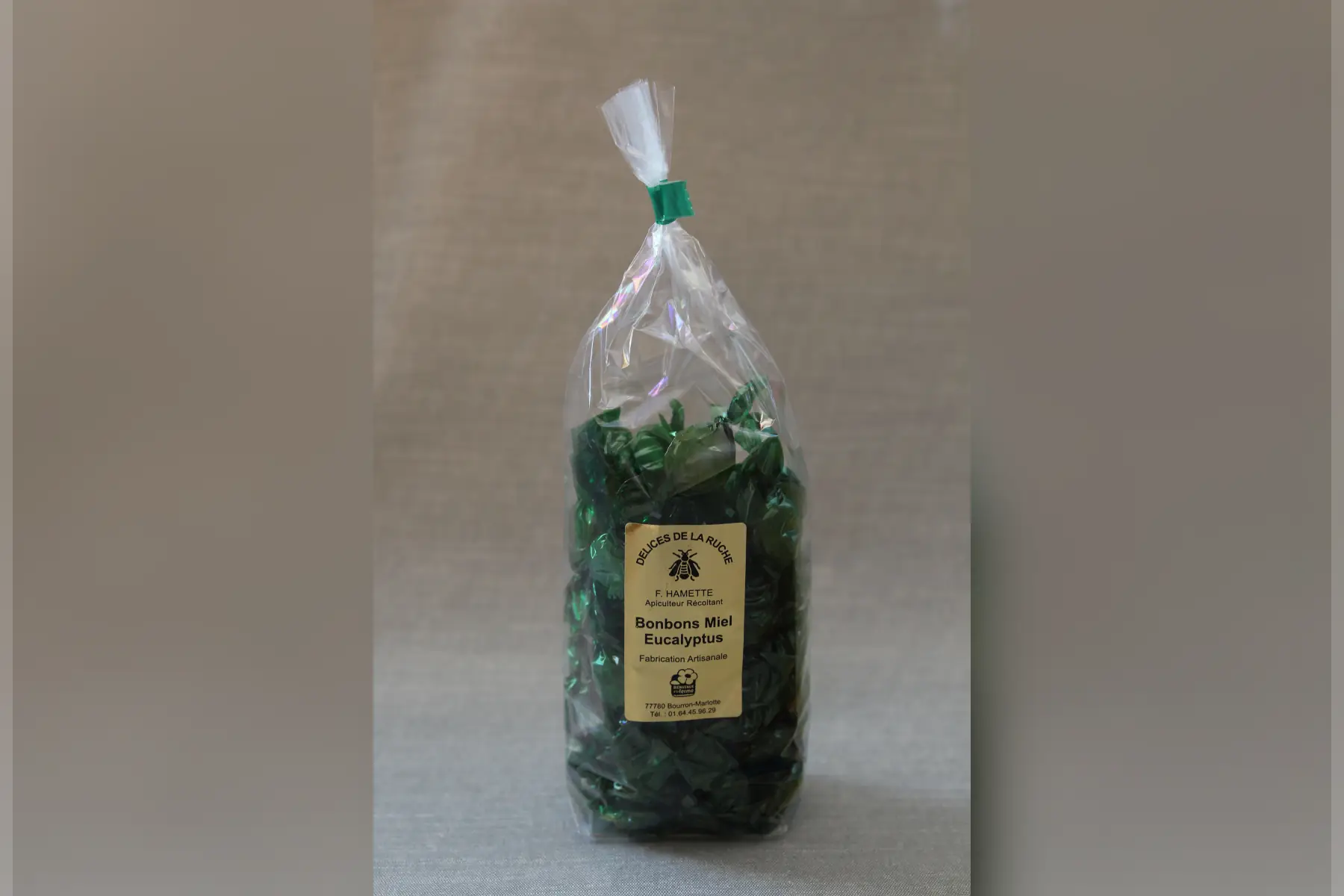 Bonbons enveloppés miel - eucalyptus